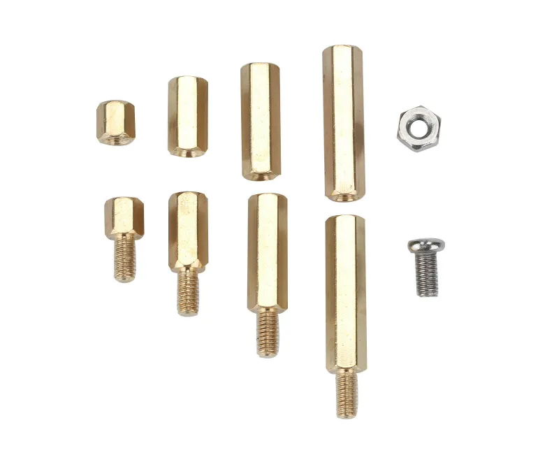 120pcs/Set M3 Male Female Hex Brass Spacer Standoff Screw Nut For PCB FPV Board