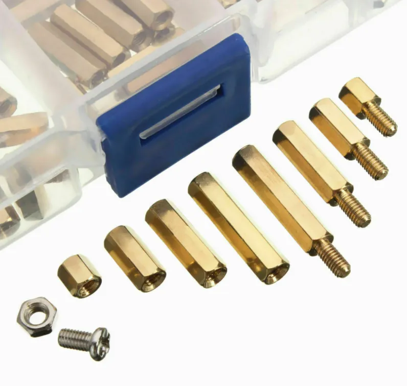 120pcs/Set M3 Male Female Hex Brass Spacer Standoff Screw Nut For PCB FPV Board