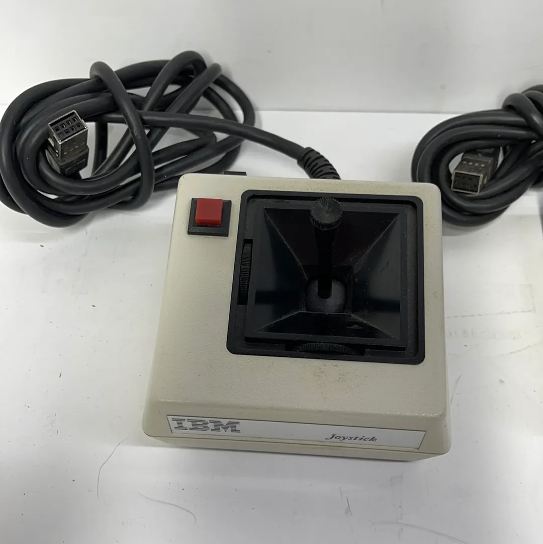 2 PCjr IBM joysticks in great condition. Untested