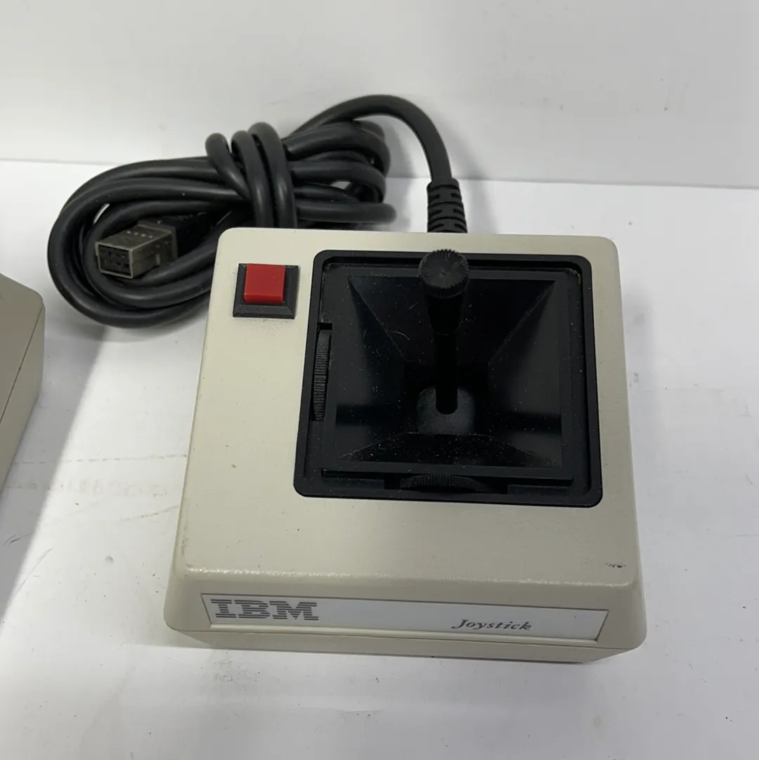 2 PCjr IBM joysticks in great condition. Untested