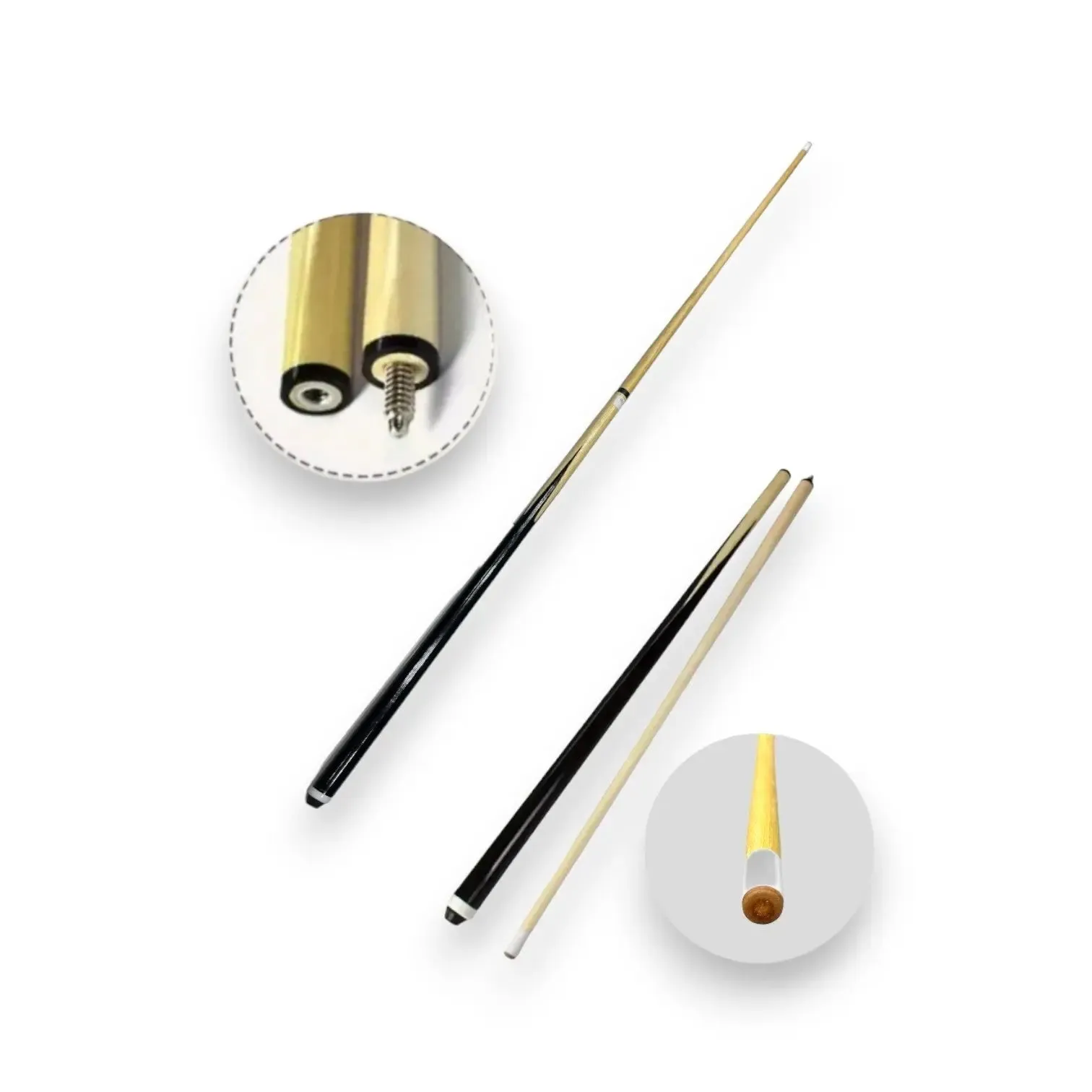 2-Piece Hardwood Billiard House Cue