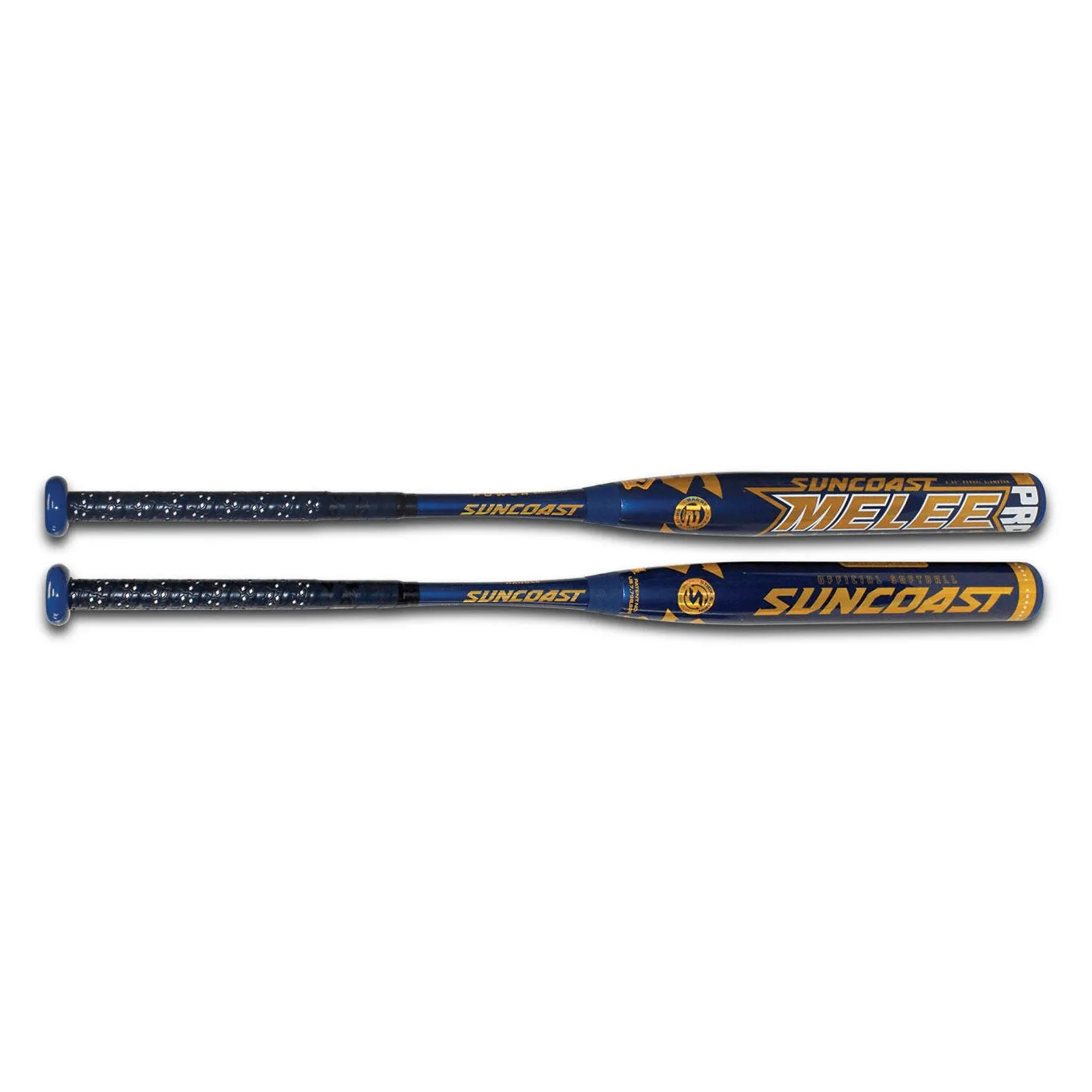 2023 Suncoast Melee Diamond Pro 12" End-Loaded Senior Slowpitch Bat: SMDPSE12