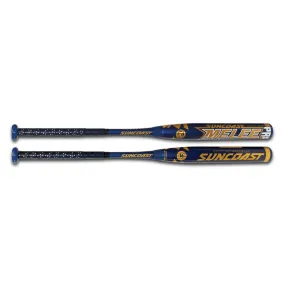2023 Suncoast Melee Diamond Pro 12" End-Loaded Senior Slowpitch Bat: SMDPSE12