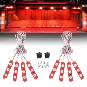 24 LEDs Red Ultra-Bright Light Kit (8 Pcs)