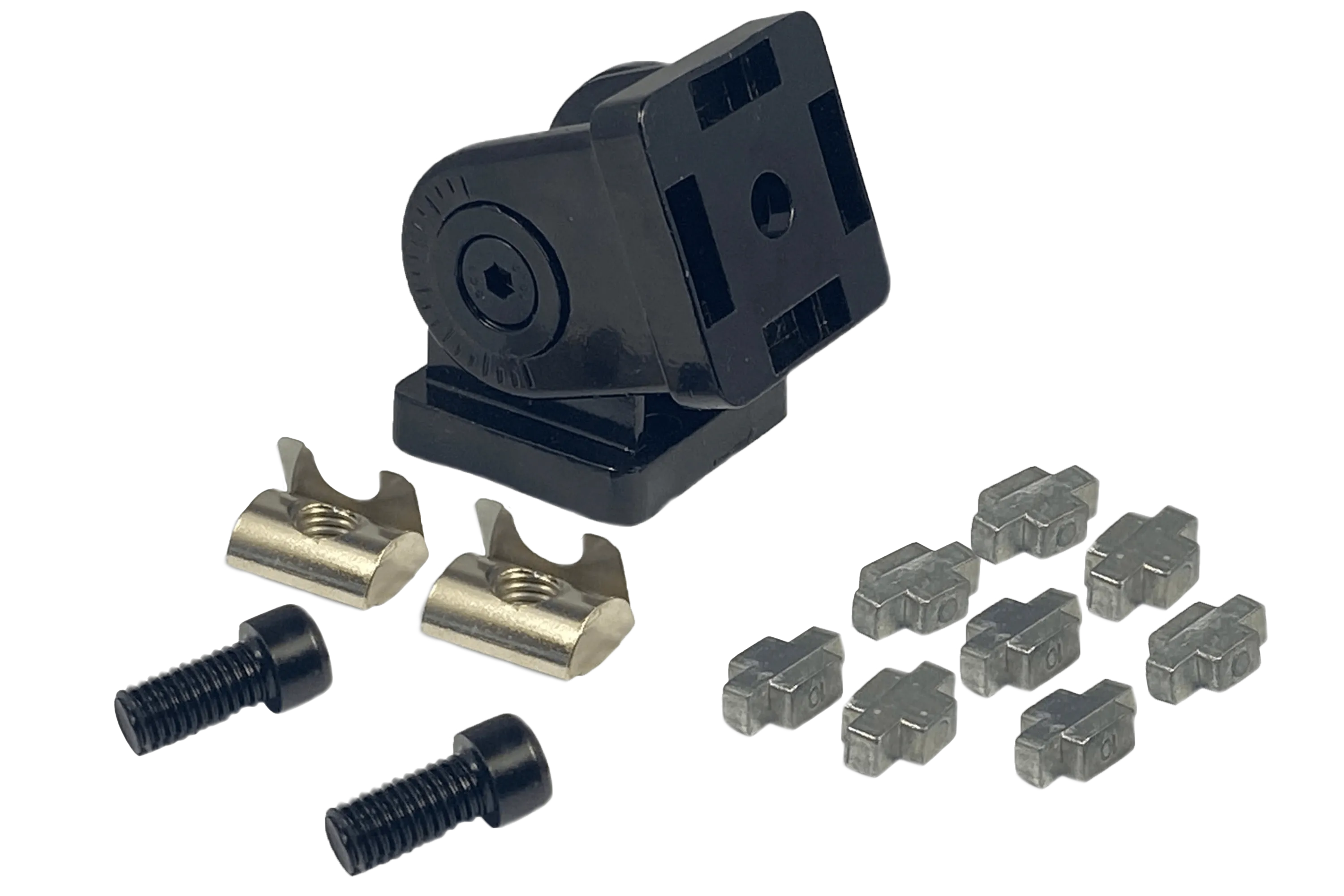 40x40 Swivel Joint for 8mm Aluminium Extruded Profiles
