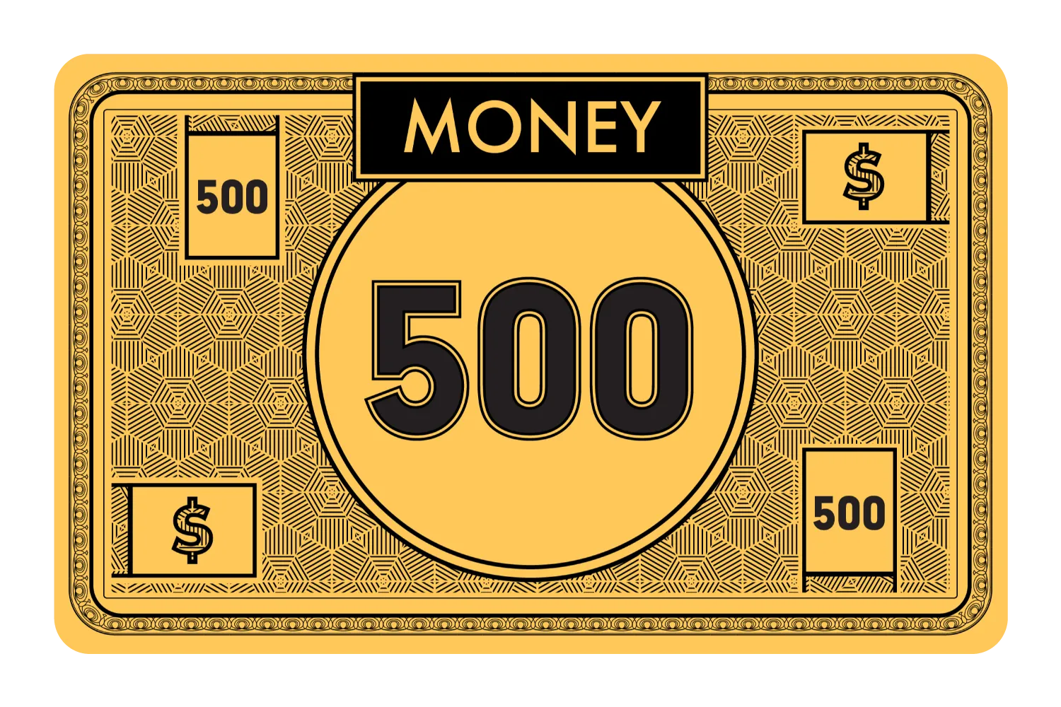 $500 Note