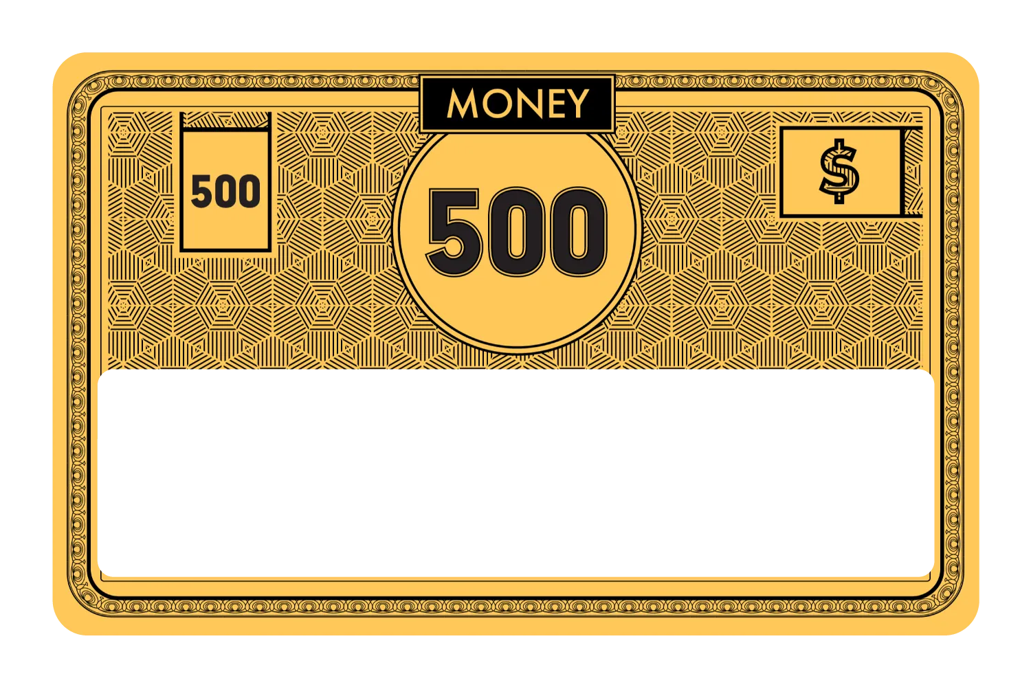 $500 Note