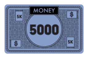 $5000 Note