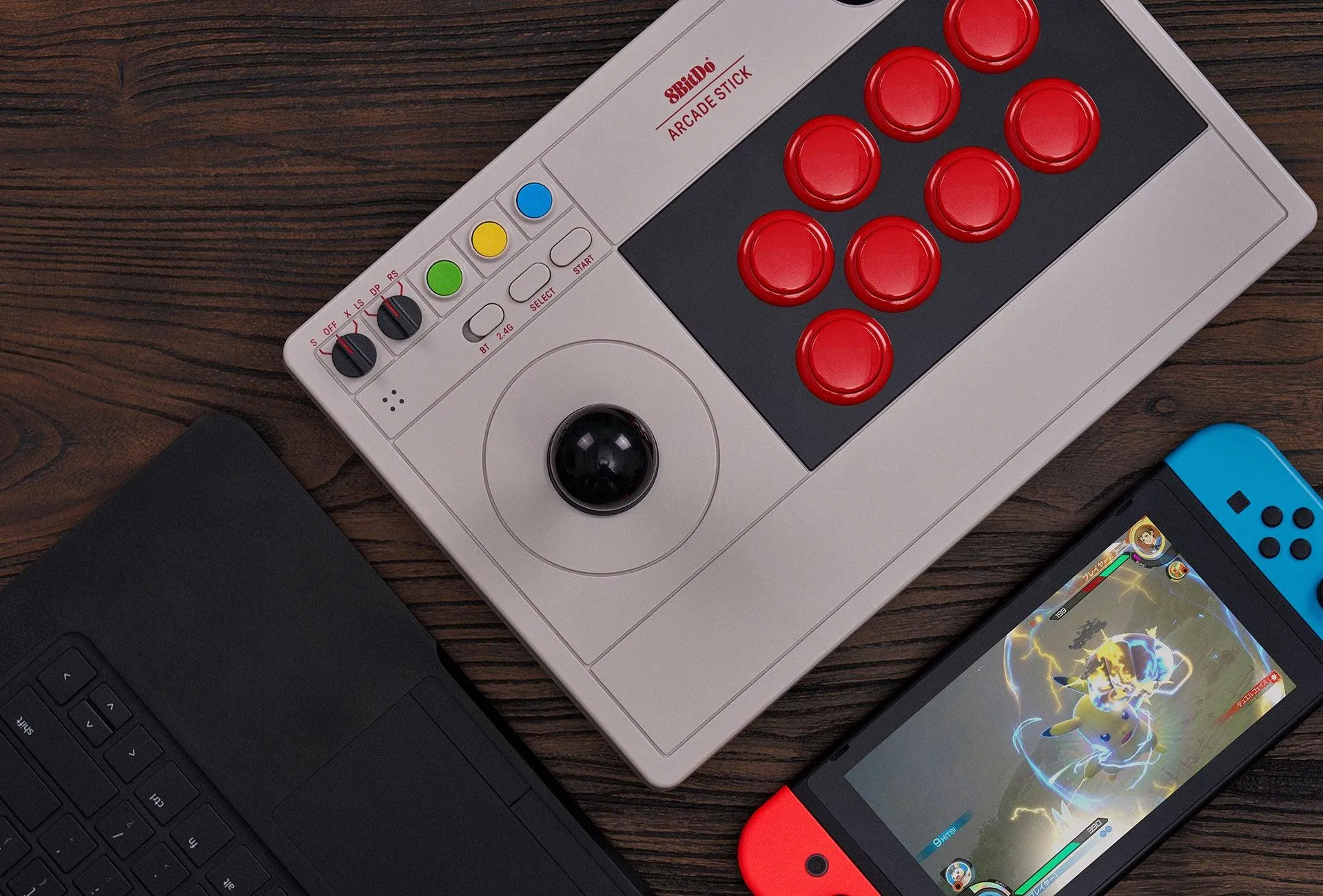 8Bitdo Arcade Stick For Switch/Windows/Steam/Raspberry Pi