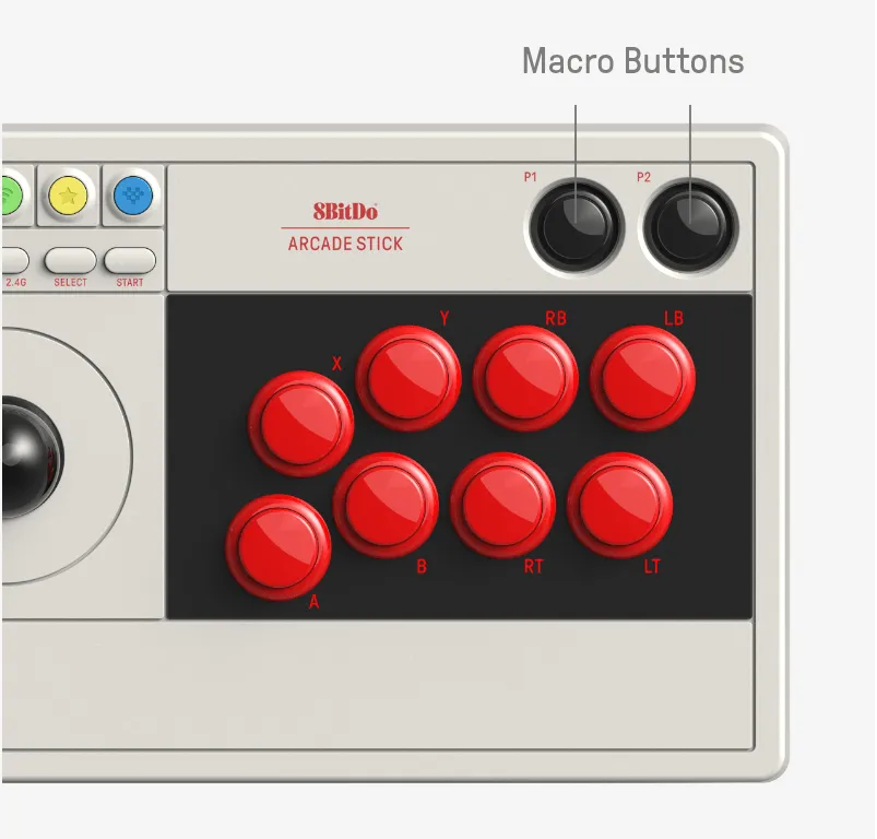 8Bitdo Arcade Stick For Switch/Windows/Steam/Raspberry Pi