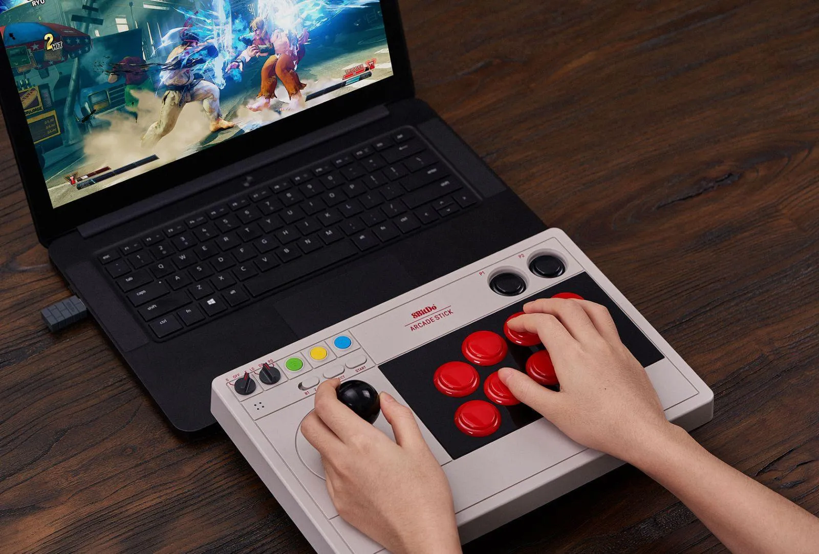 8Bitdo Arcade Stick For Switch/Windows/Steam/Raspberry Pi
