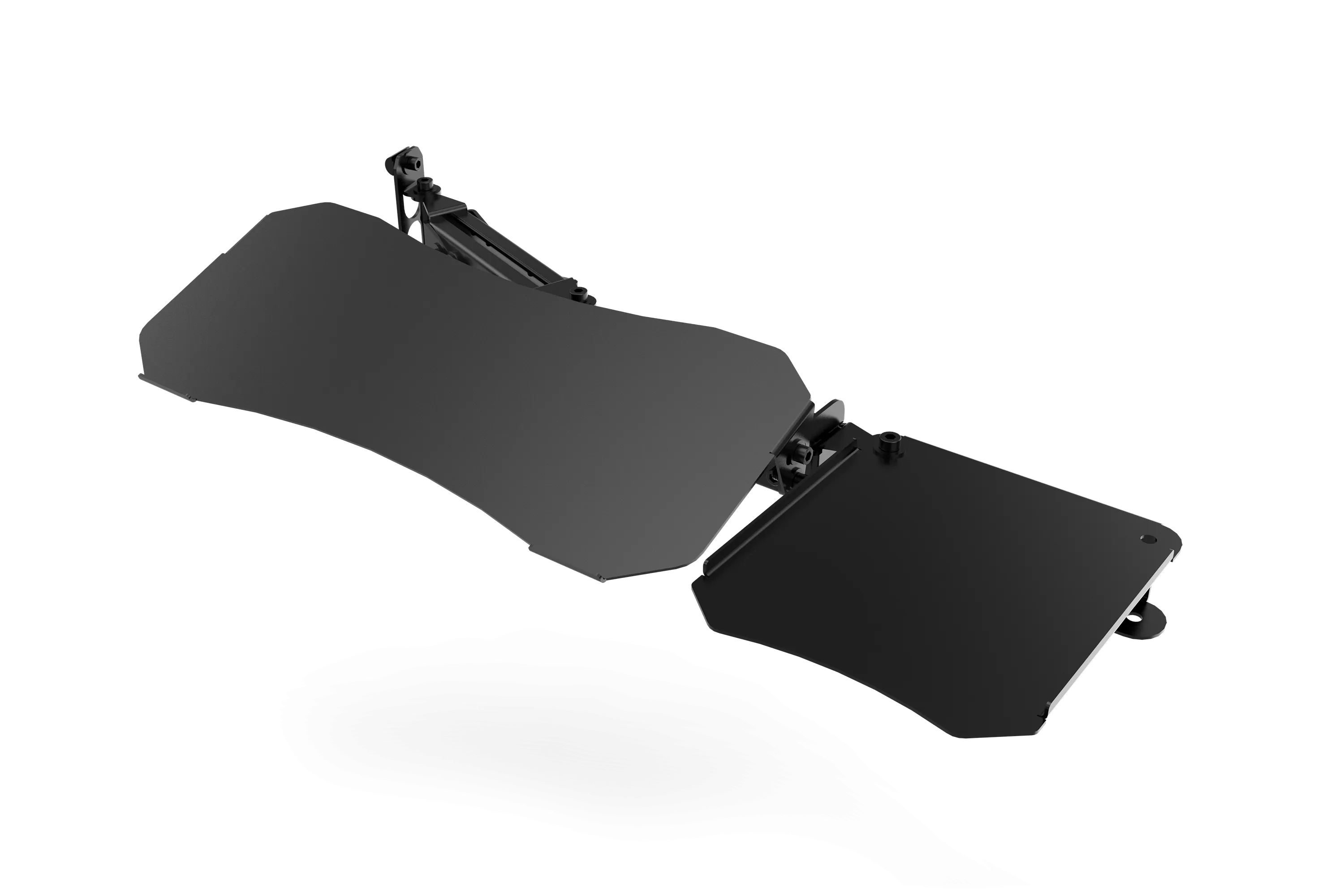 Adjustable Keyboard Mouse Tray V2 for Aluminium Cockpits