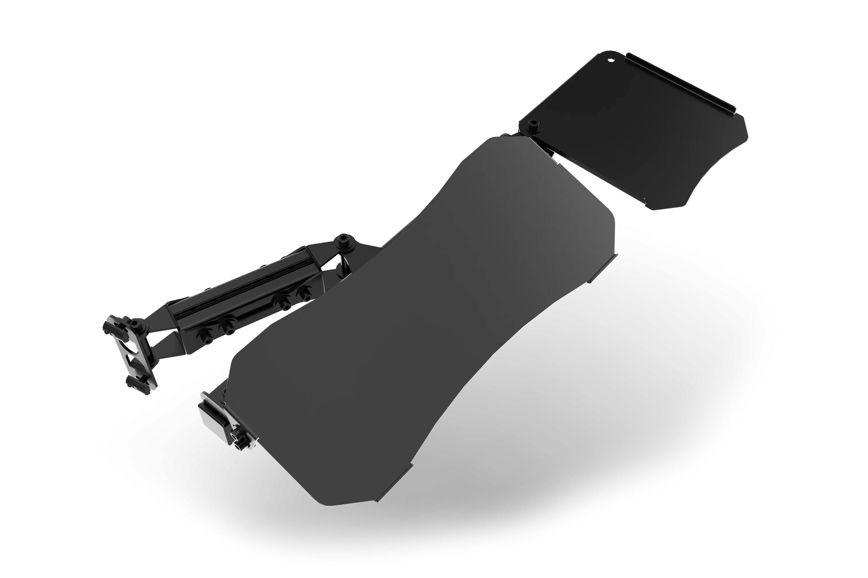 Adjustable Keyboard Mouse Tray V2 for Aluminium Cockpits