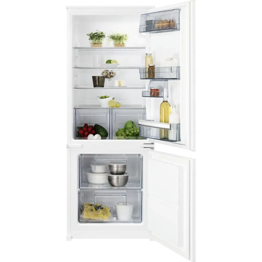 AEG SCB614F1LS 60/40 Integrated Fridge Freezer, Low Frost White