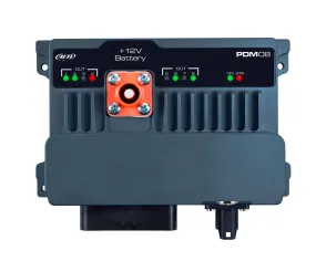 AIM XC1PDM0801G130 PDM08 with display connector   GPS 130 CM
