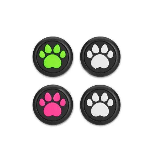 AKITOMO PS4 NEKO-CHAN ANALOG CAPS BLACK/GREEN/PINK/WHITE (AKSW-113BGPW)