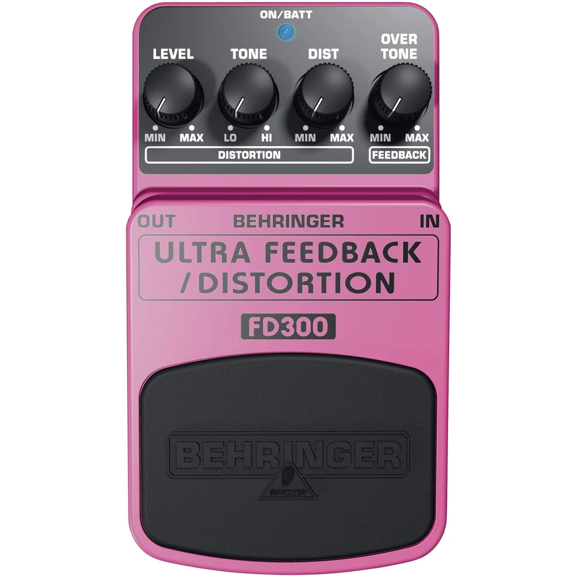 Behringer FD300 Ultra Feedback / Distortion Guitar Effects Pedal