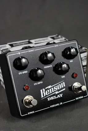 Benson Amps Delay