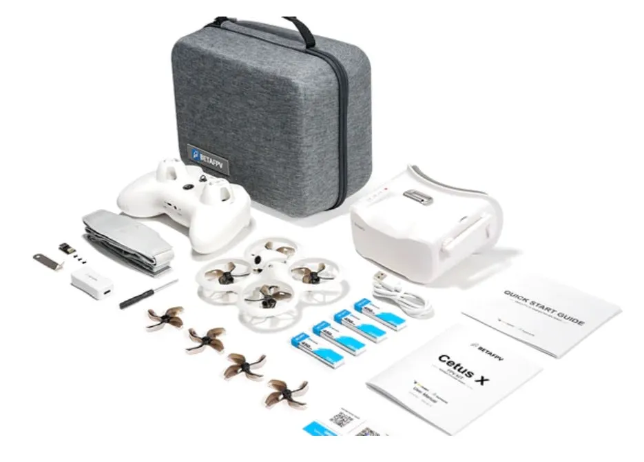 BetaFPV Cetus X RTF BNF Kit ELRS V2 FPV Racing Drone (Betaflight Version)
