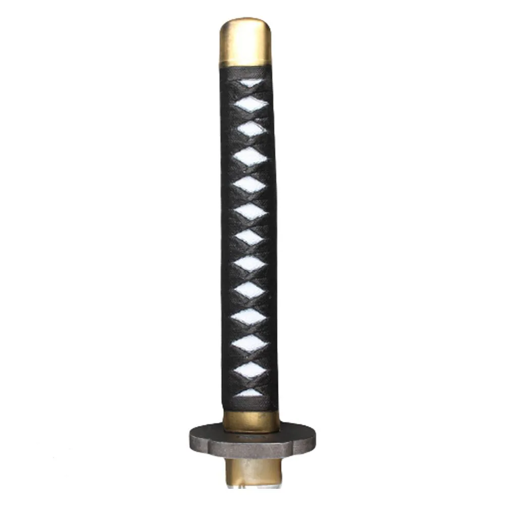 Black and White Handled Toy Japanese Samurai Katana Sword