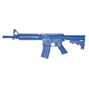 Blue Training Guns - M4 Flat Top Closed Stock Forward Rail 14"Barrel