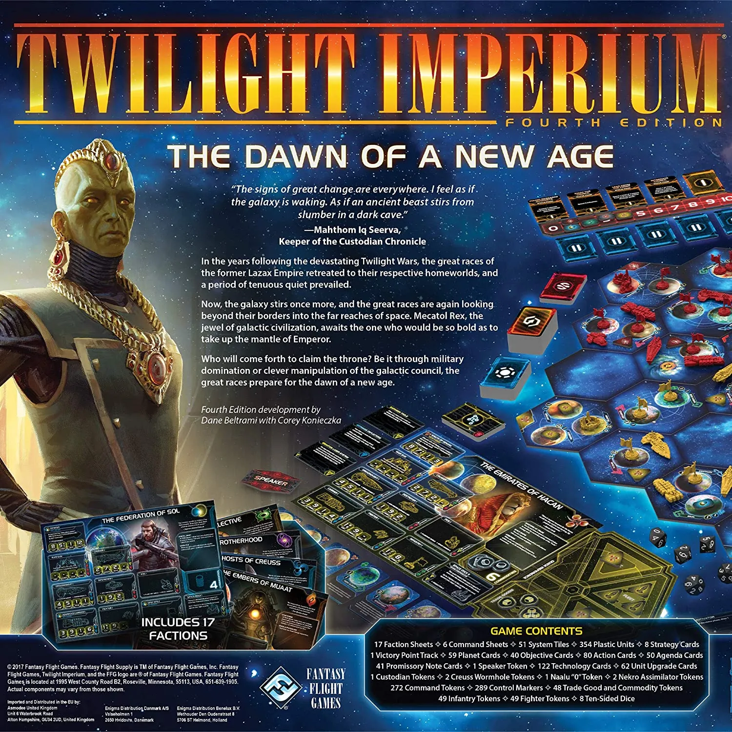 Board game Fantasy Flight Games: Twilight Imperium 4th Edition
