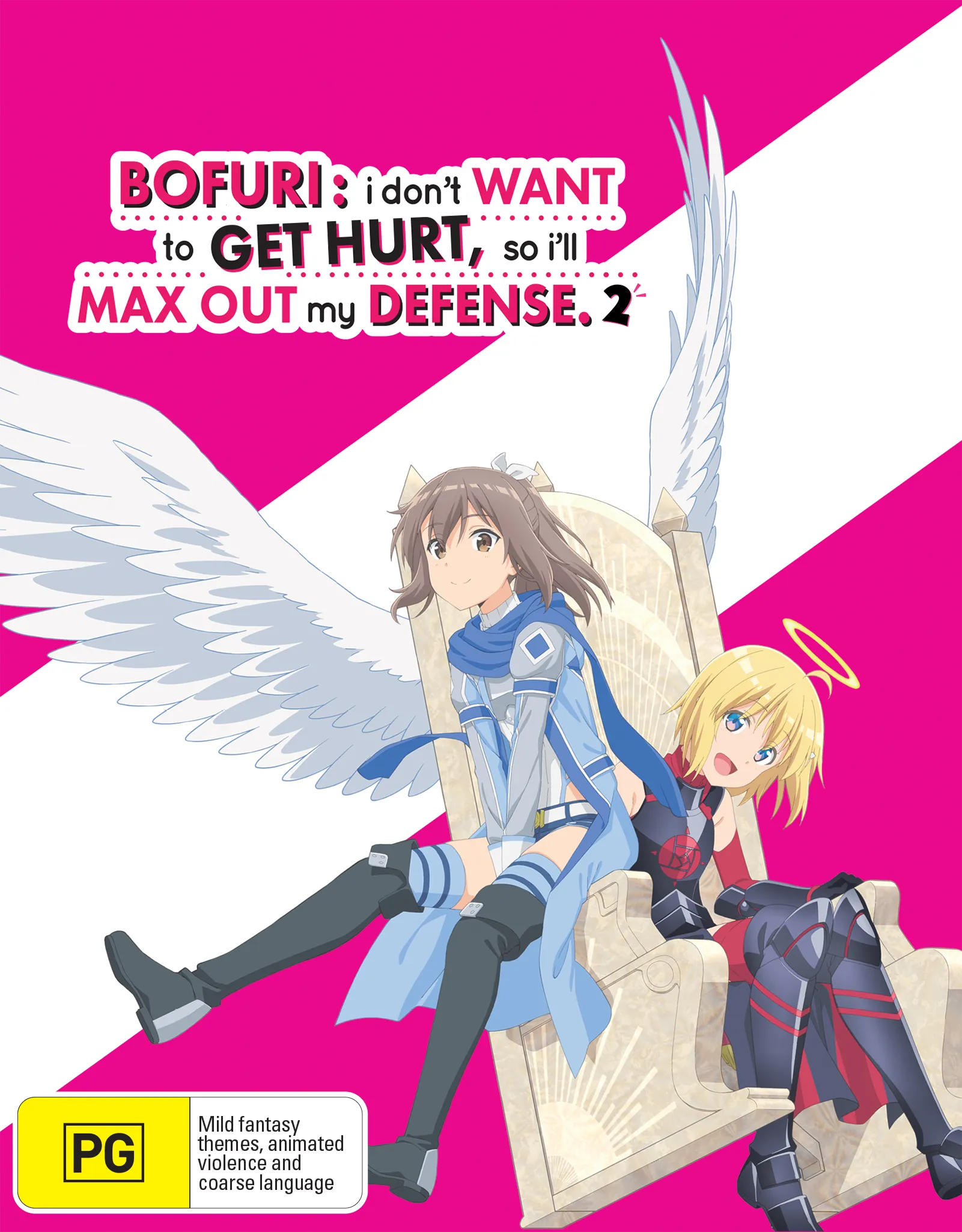 Bofuri: I Don't Want to Get Hurt, so I'll Max Out My Defense - Season 2 DVD / Blu-Ray Combo - Limited Edition