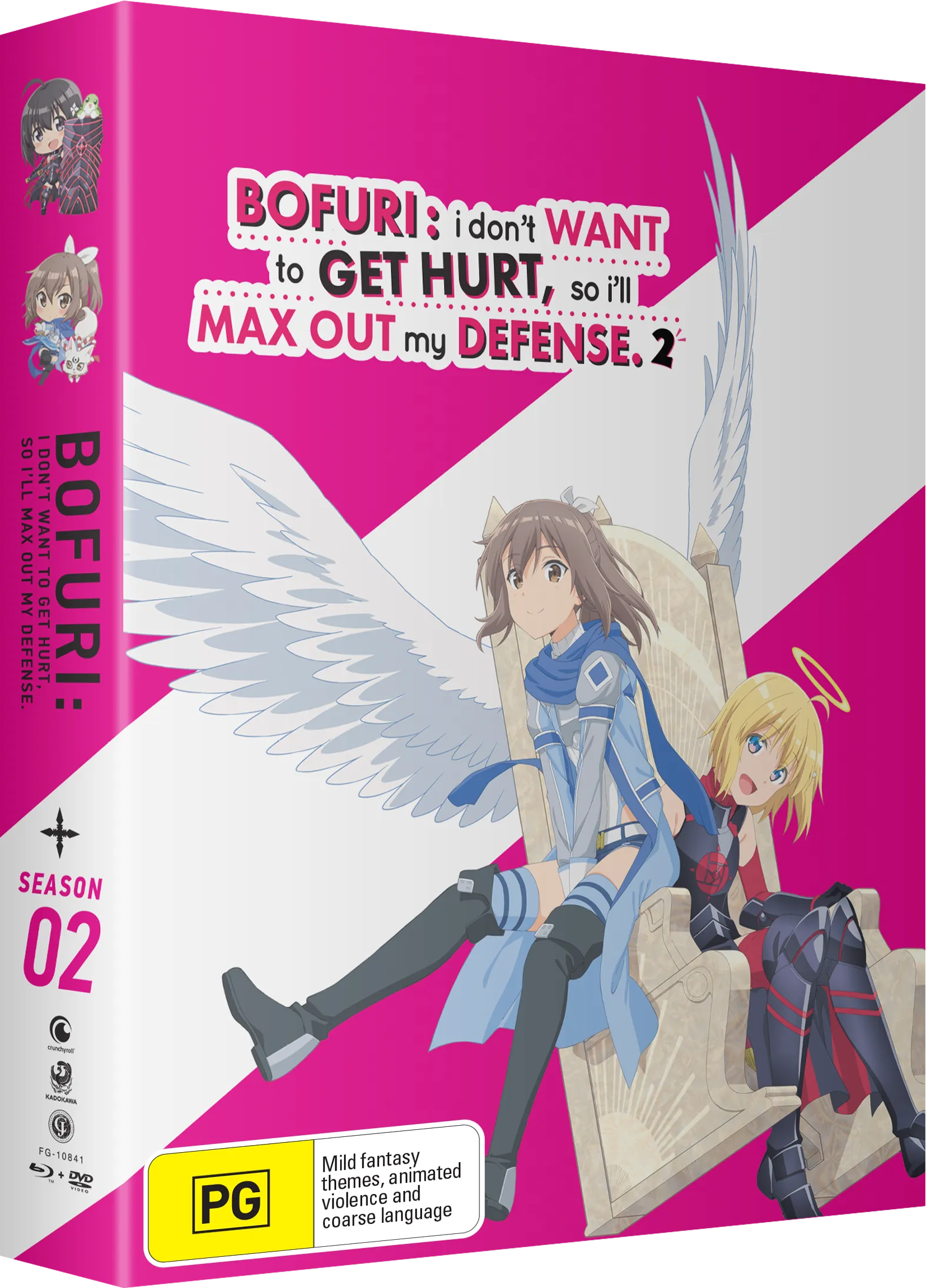 Bofuri: I Don't Want to Get Hurt, so I'll Max Out My Defense - Season 2 DVD / Blu-Ray Combo - Limited Edition