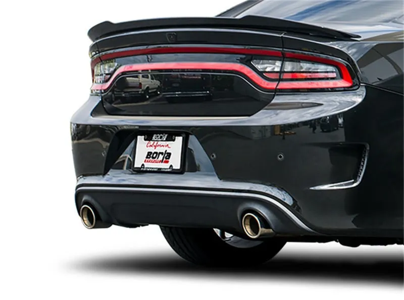 Borla ATAK  Cat-Back Exhaust System (Reuses OEM Tips): Dodge Charger 6.2L Hellcat 2015 - 2023