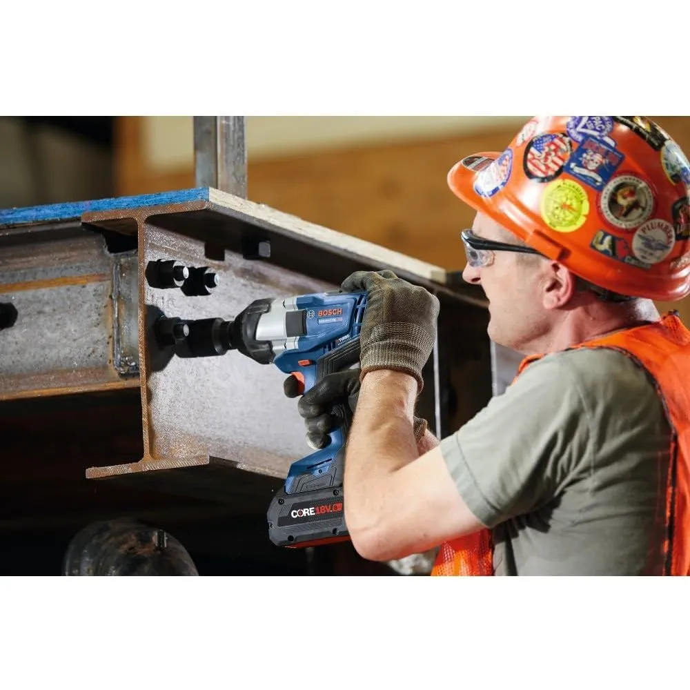 Bosch GDS18V-770CN 18V PROFACTOR Brushless Connected-Ready 3/4" Impact Wrench w/ Friction Ring & Thru Hole (Bare Tool)