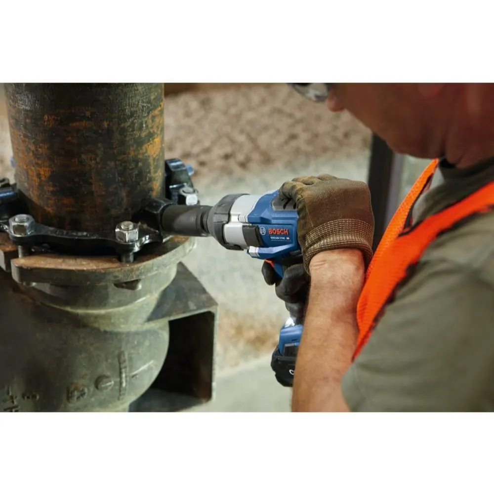 Bosch GDS18V-770CN 18V PROFACTOR Brushless Connected-Ready 3/4" Impact Wrench w/ Friction Ring & Thru Hole (Bare Tool)
