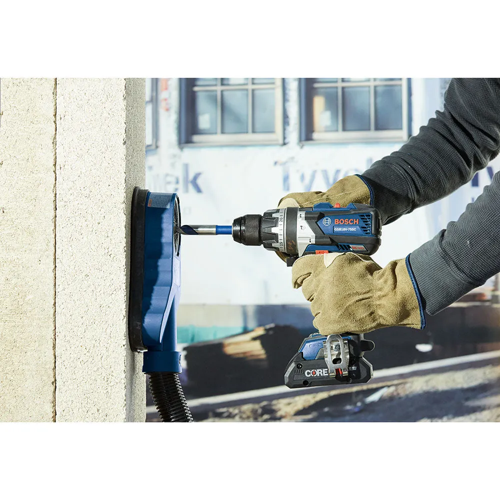 Bosch GSB18V-755CB25 18V EC Brushlss Connected-Ready 1/2" Hammer Drill/Driver Kit