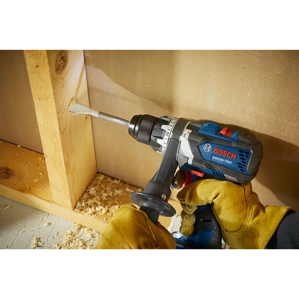 Bosch GSR18V-755CB25 18V EC Brushless Connected-Ready 1/2" Drill/Driver Kit