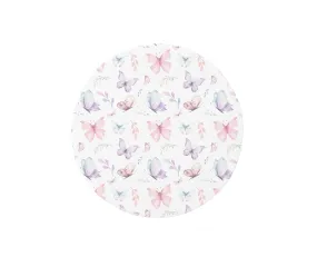 Butterfly Circular Playmat/ Rug