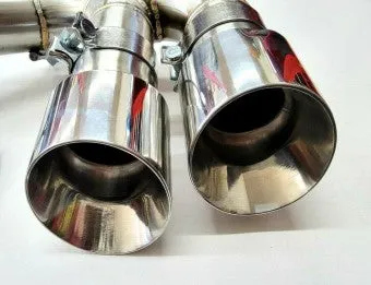 C8 Corvette SS X pipe Exhaust 3"/ 4.5" SS tips, Stingray / Coupe (2020 )