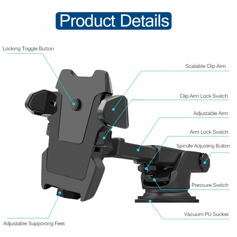 Car  Mobile  Phone  Holder Suction Cup Type Universal Navigation
