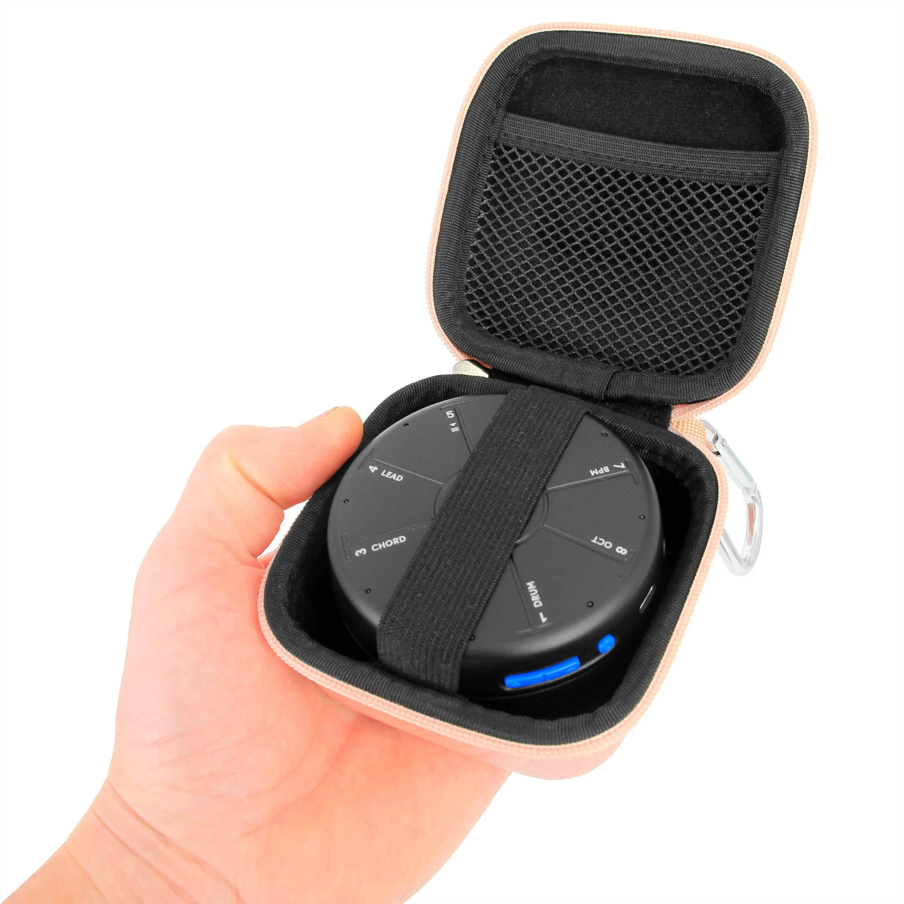 CASEMATIX Carry Case Compatible with Orba 2 Artiphon Handheld Multi-instrument - Includes Rose Gold Carrying Case Only