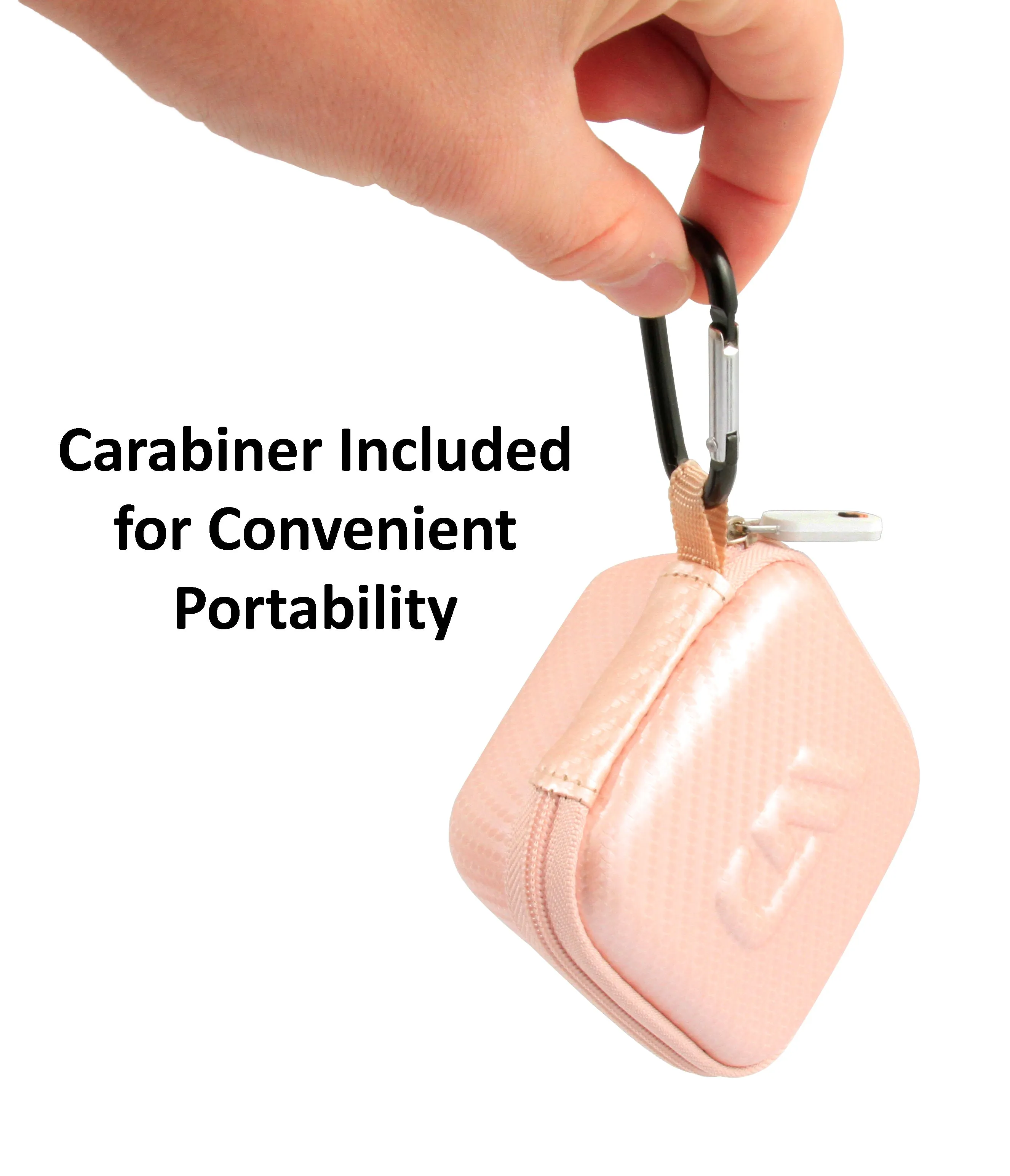 CASEMATIX Carry Case Compatible with Orba 2 Artiphon Handheld Multi-instrument - Includes Rose Gold Carrying Case Only