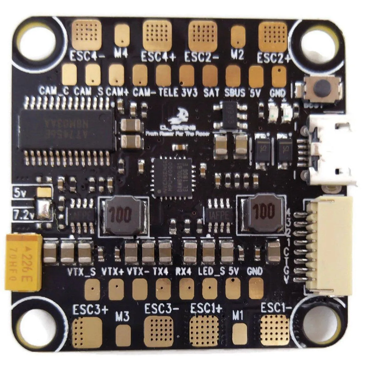 CL Racing F4S Flight Controller PDB OSD AIO V1.6 - 30x30mm