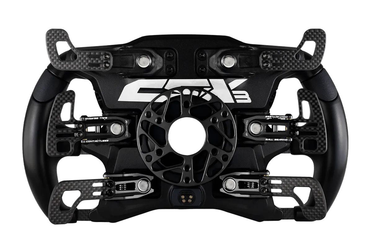 Cube CSX-3 Formula Sim Racing Steering Wheel - 6 Paddles / Black