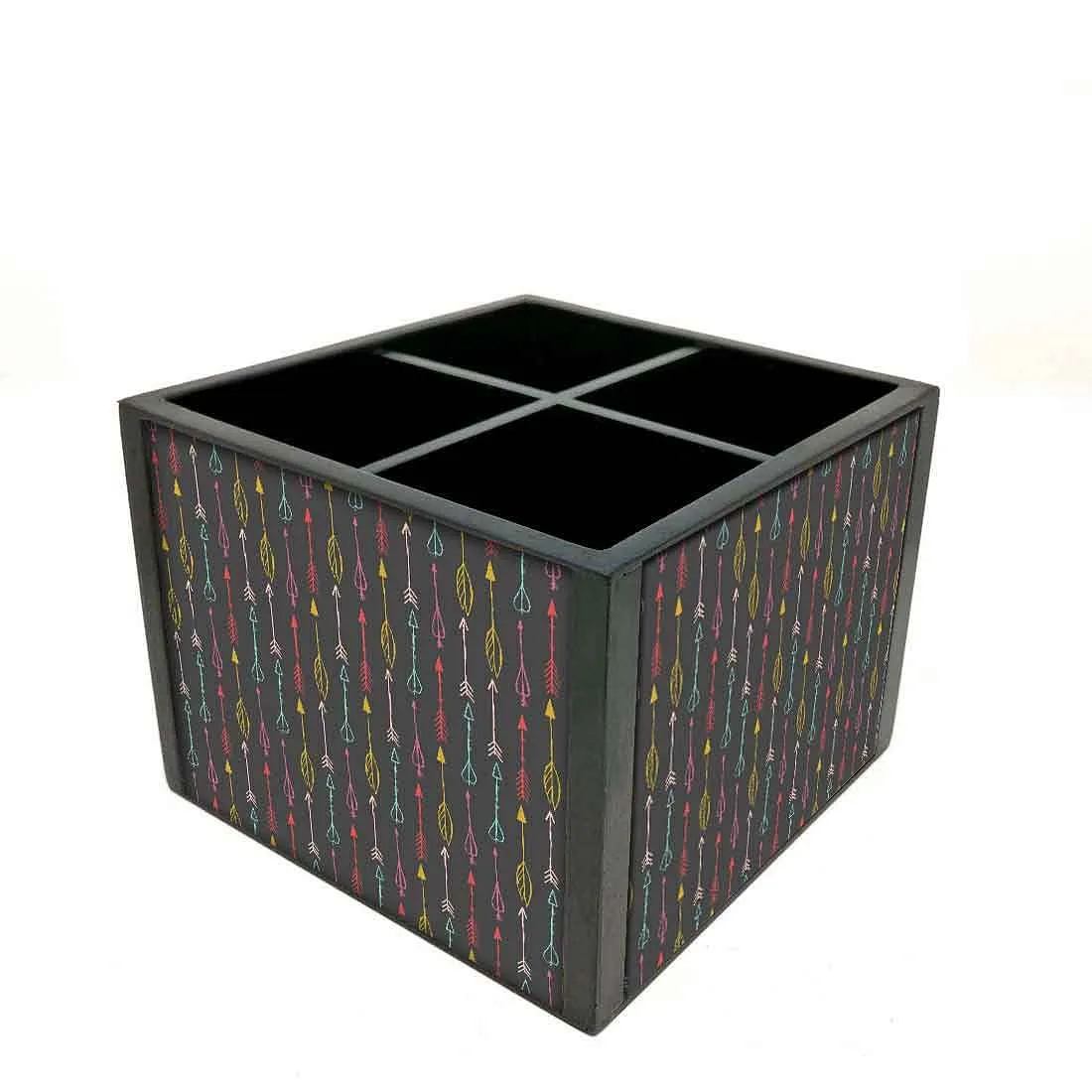 Desk Organizer For Stationery - Multicolor Arrows
