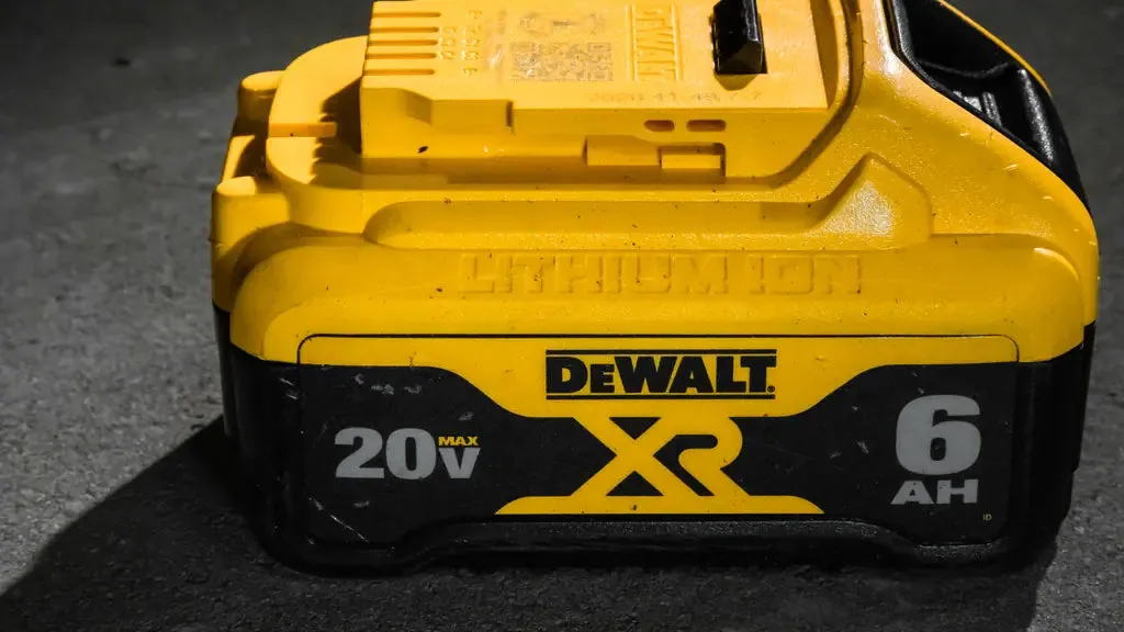 DeWalt 20V MAX Premium Lithium-Ion XR 6.0Ah Battery Pack - 2/Pack