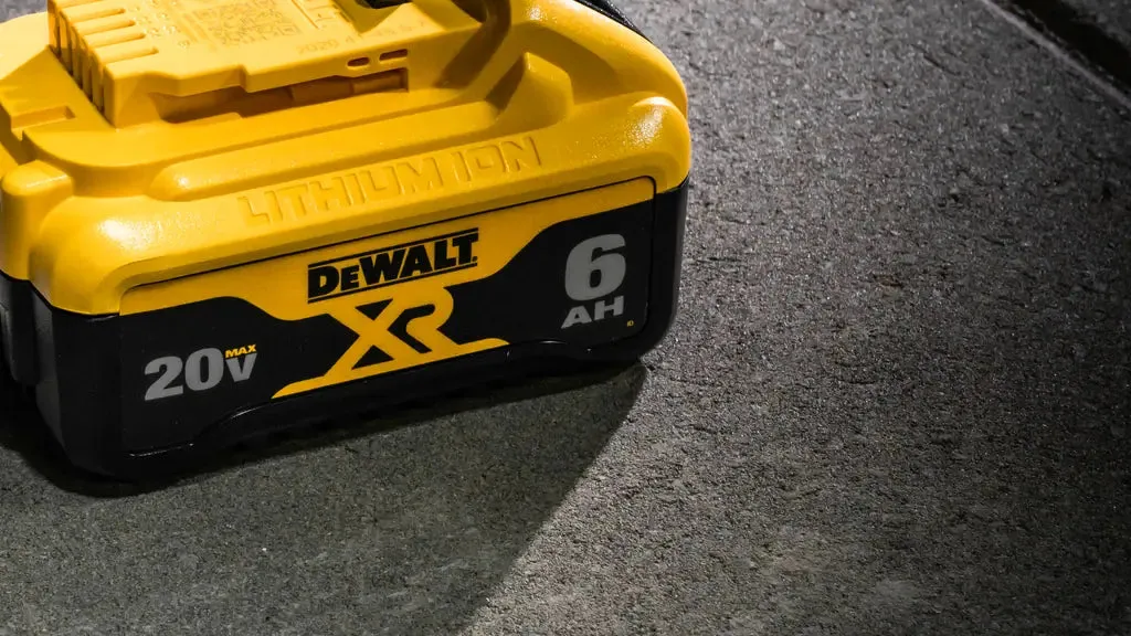 DeWalt 20V MAX Premium Lithium-Ion XR 6.0Ah Battery Pack - 2/Pack