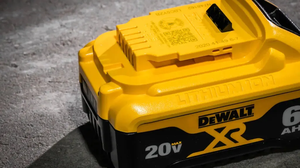 DeWalt 20V MAX Premium Lithium-Ion XR 6.0Ah Battery Pack - 2/Pack