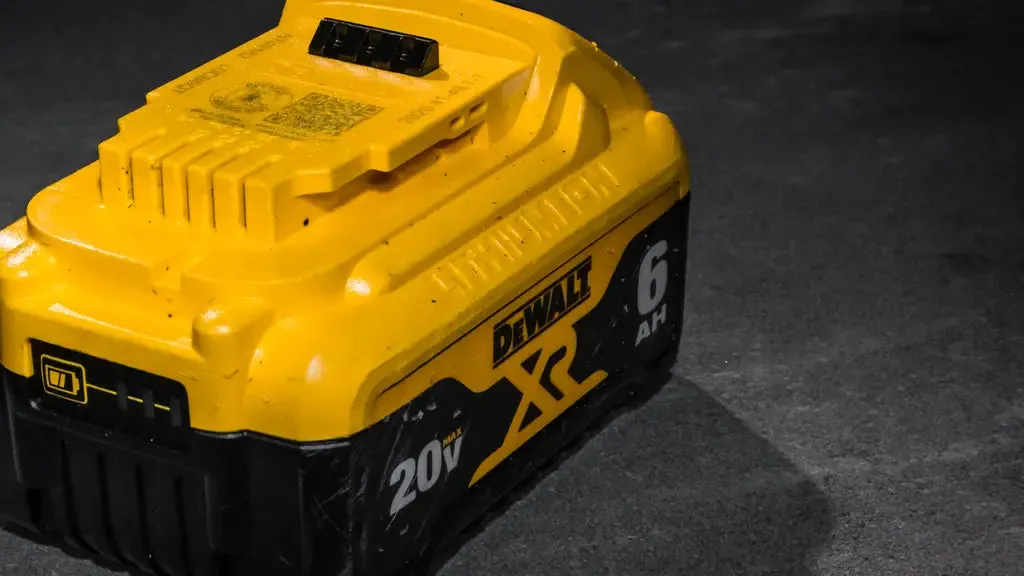 DeWalt 20V MAX Premium Lithium-Ion XR 6.0Ah Battery Pack - 2/Pack