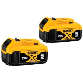 DEWALT® 20V MAX* XR® 5Ah Battery 2 Pack