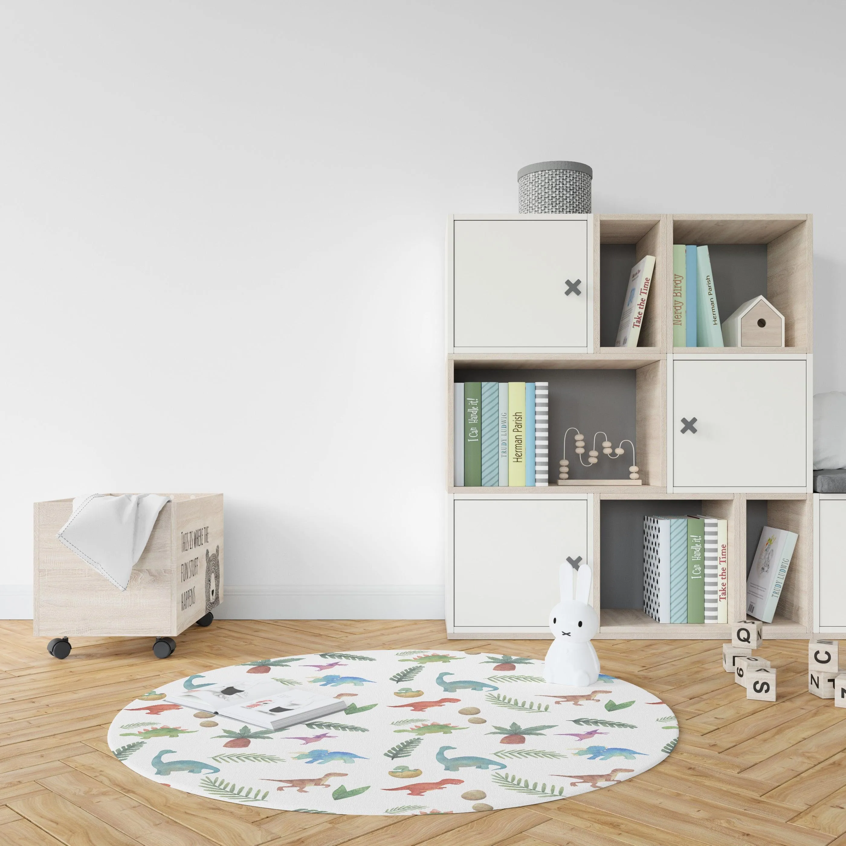 Dinosaur Circular Playmat/ Rug