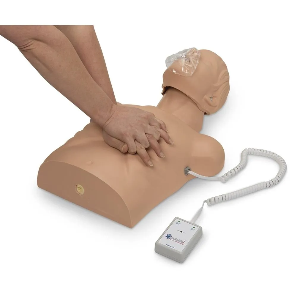 Econo VTA CPR Trainer, Dark Skin