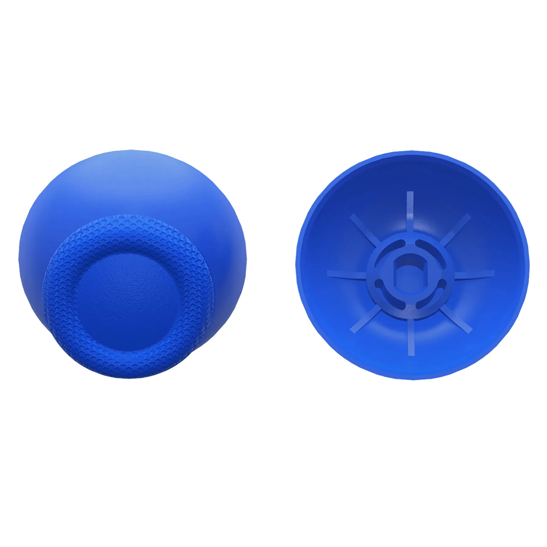 eXtremeRate Blue Replacement Thumbsticks for PS5 Controller, Custom Analog Stick Joystick Compatible with PS5, for PS4 All Model Controller - JPF603