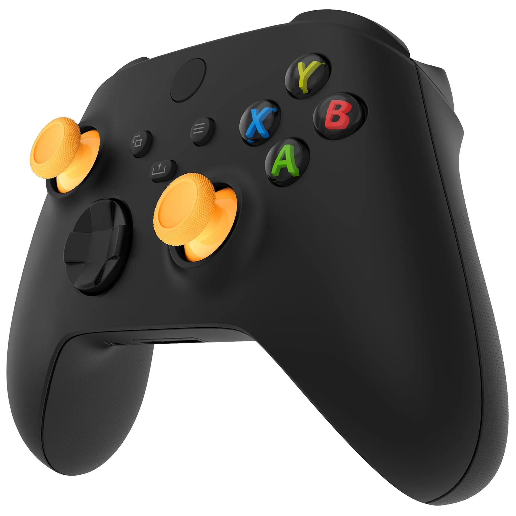 eXtremeRate Caution Yellow Replacement Thumbsticks for Xbox Series X/S Controller, for Xbox One Standard Controller Analog Stick, Custom Joystick for Xbox One X/S, for Xbox One Elite Controller - JX3410